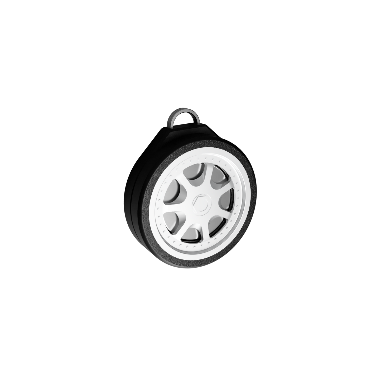 BMW Wheel AirTag Keychain Attachment