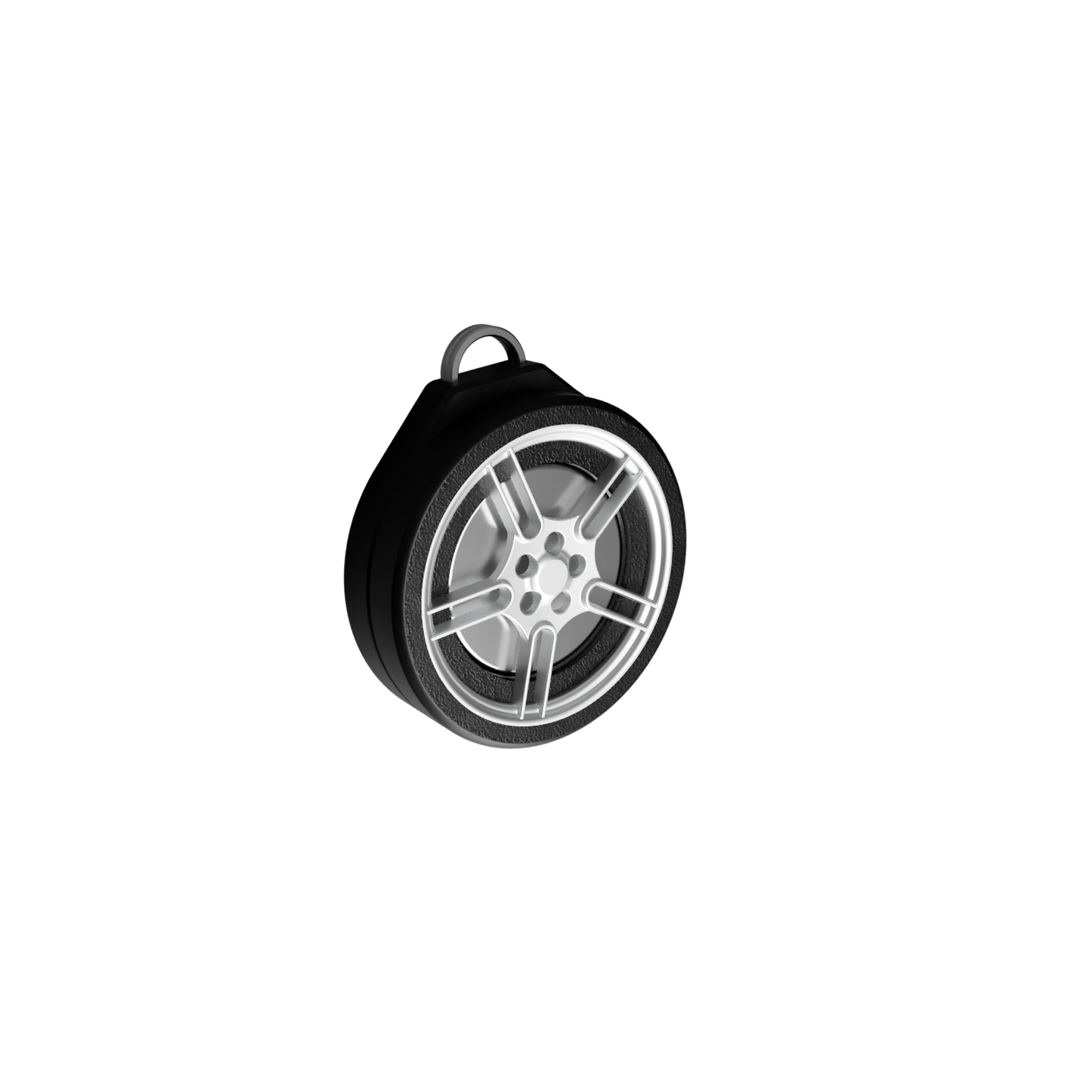 BMW Wheel AirTag Keychain Attachment