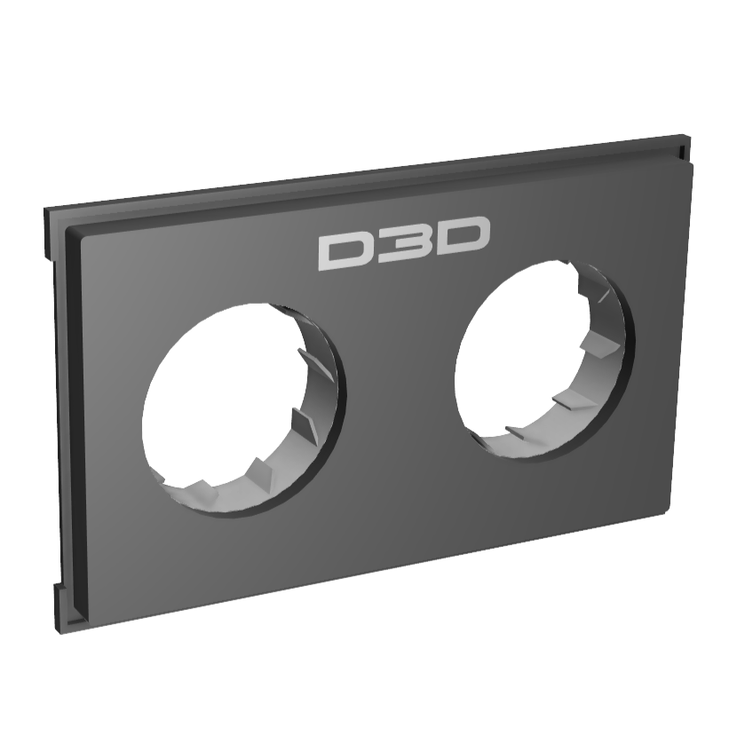 Double DIN Void Insert for Subaru Forester SF (1997-2002, 1st Gen)