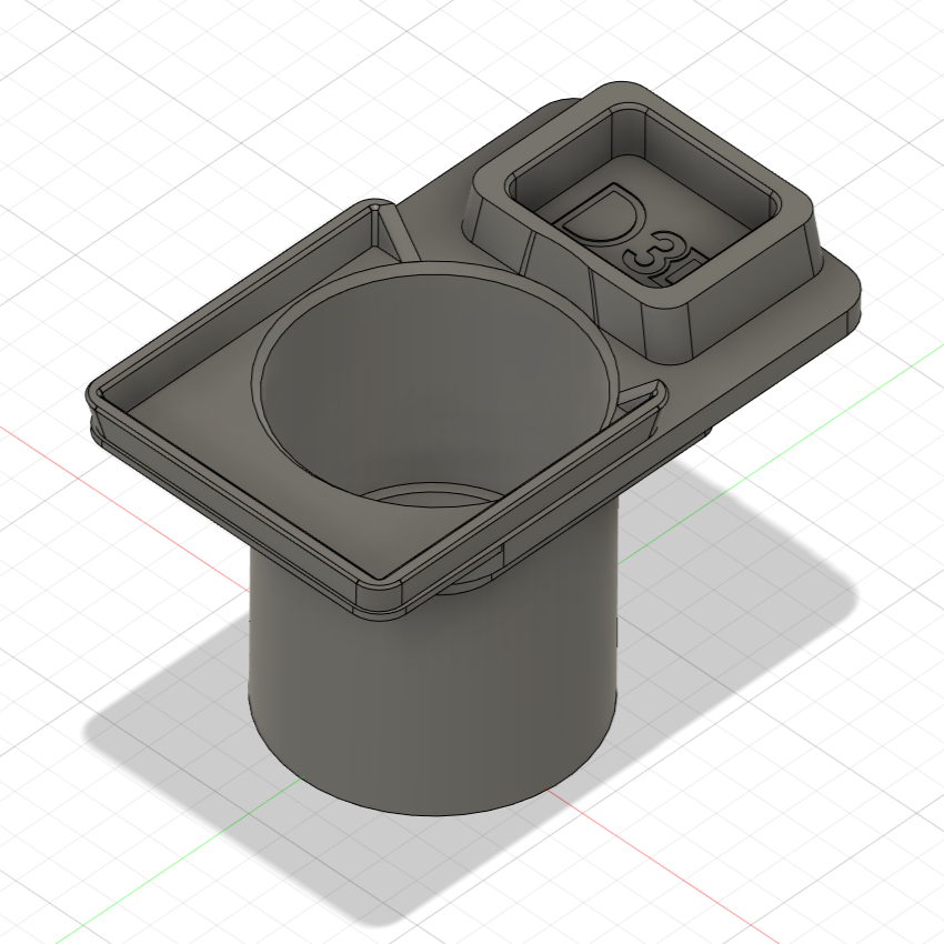 Proper Cupholder Insert for Subaru Forester SF (1997-2002)