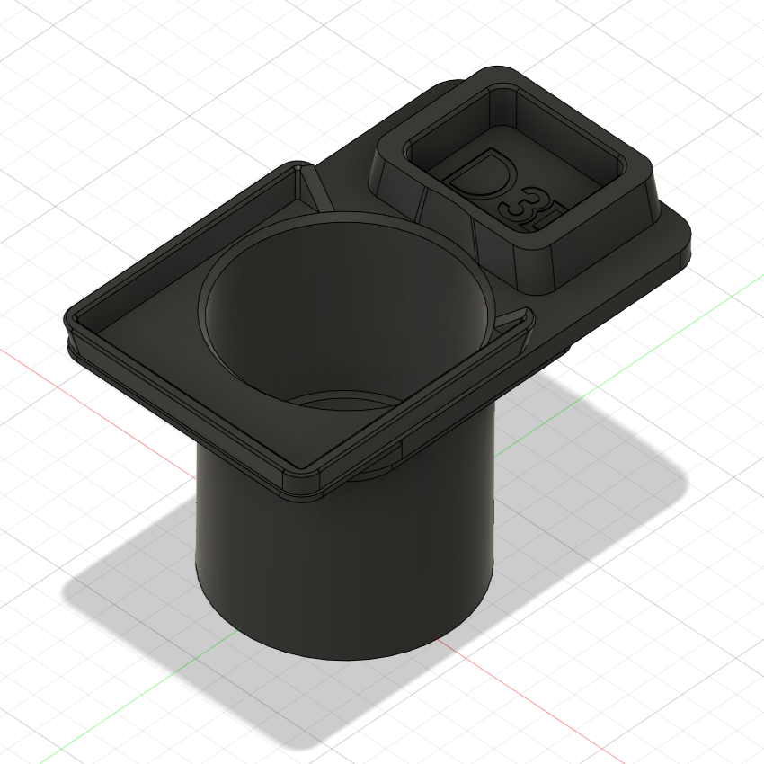 Proper Cupholder Insert for Subaru Forester SF (1997-2002)