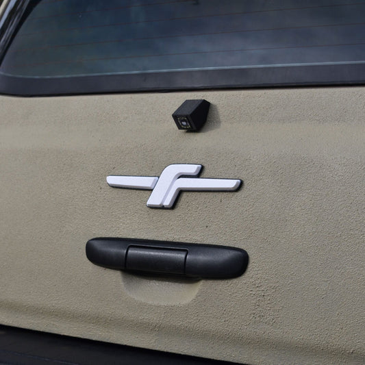 Subaru Forester 'F Badge' JDM Style Rear Badge for Forester SF (1997-2002, 1st Gen)