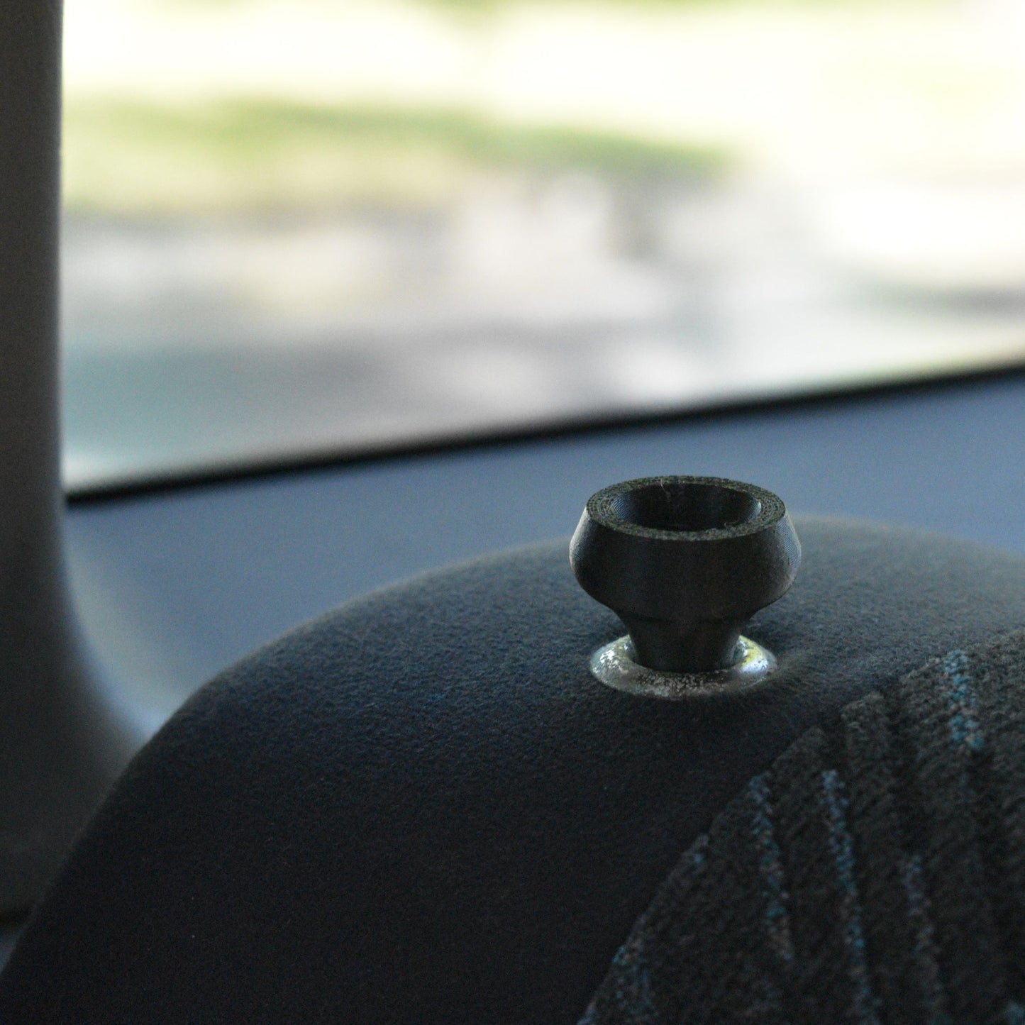 Pair of Rear Seat Folding Pull Knobs for Subaru Forester/Impreza