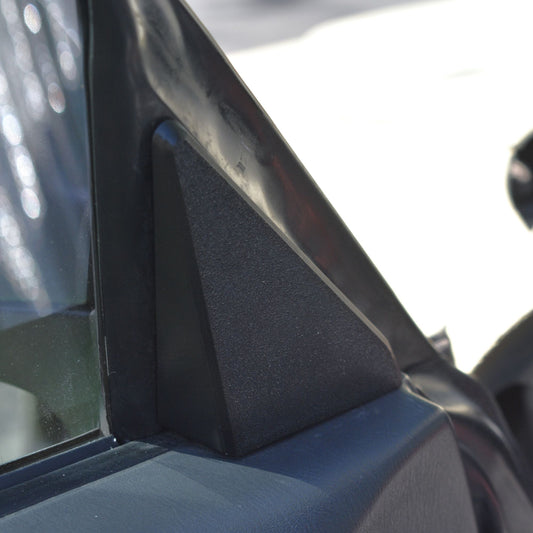 Interior Gusset Mirror Trim Triangle Pair for Subaru Forester SF (1997-2002, 1st Gen)