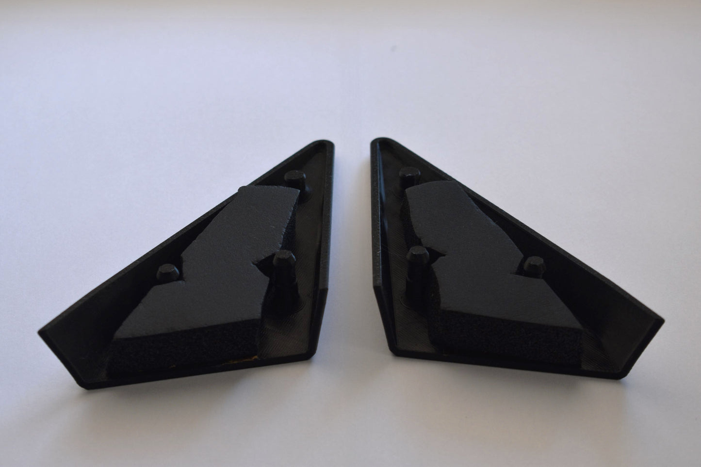 Interior Gusset Mirror Trim Triangle Pair for Subaru Forester SF (1997-2002, 1st Gen)