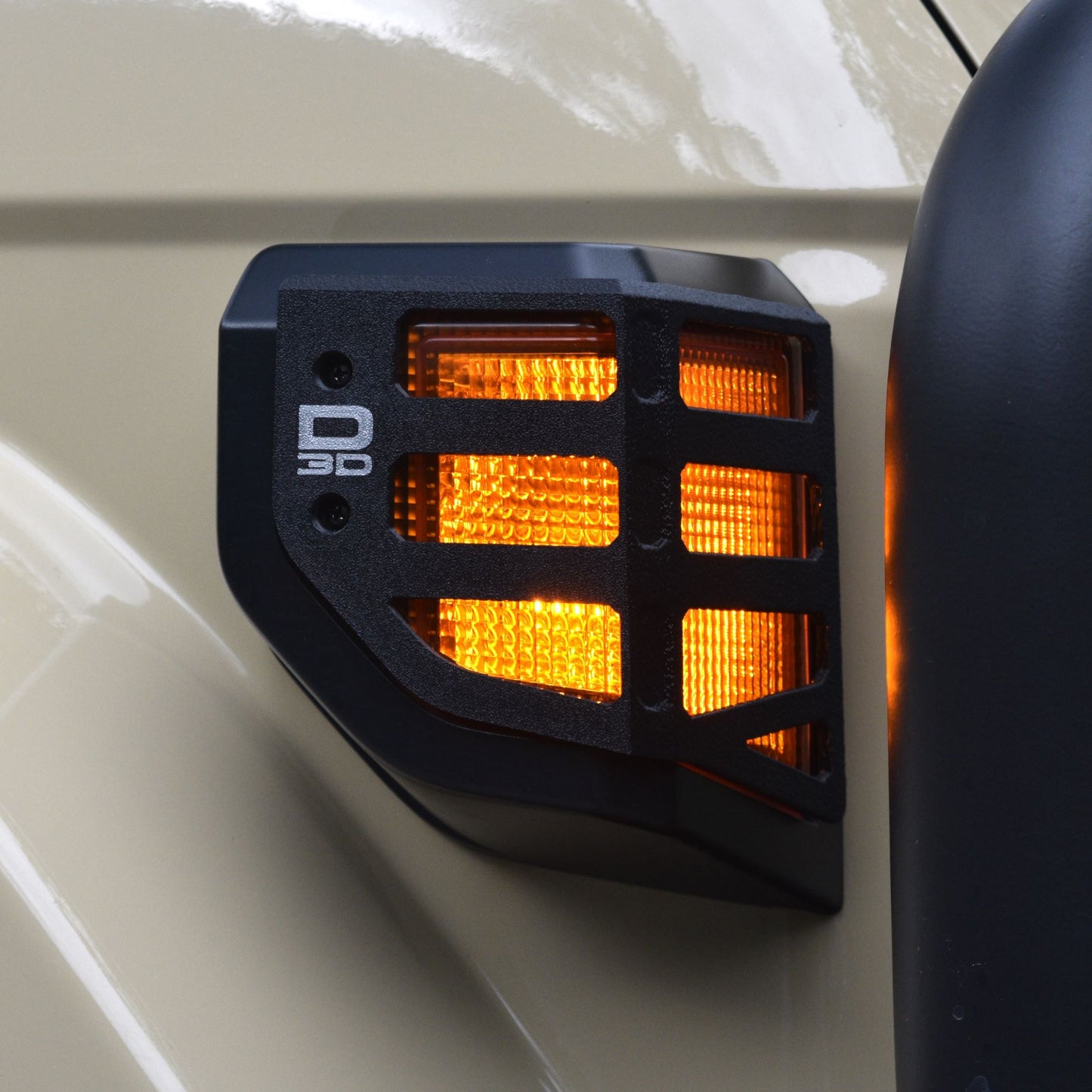 D3D Front Indicator Guards for Toyota LandCruiser 70 Series (Facelift, 2023 onwards)