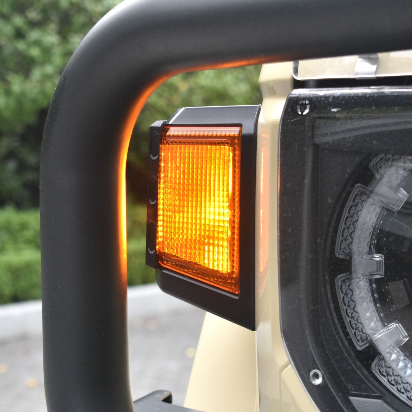 D3D Front Indicator Guards for Toyota LandCruiser 70 Series (Facelift, 2023 onwards)