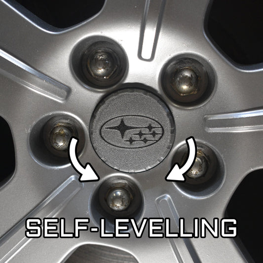 Floating Wheel Centre Caps for 1998-2016 Subaru Models (Set of 4)