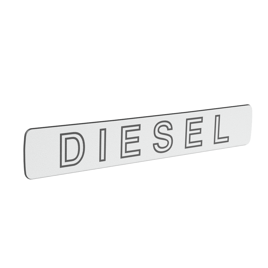 Tailgate Handle Badge for Toyota LandCruiser Prado 90 Series (1996-2002)