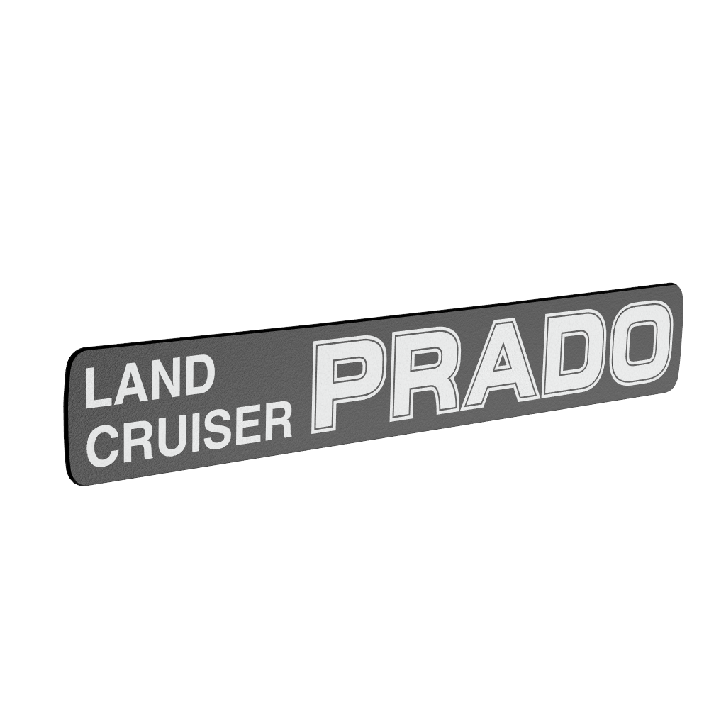 Tailgate Handle Badge for Toyota LandCruiser Prado 90 Series (1996-2002)