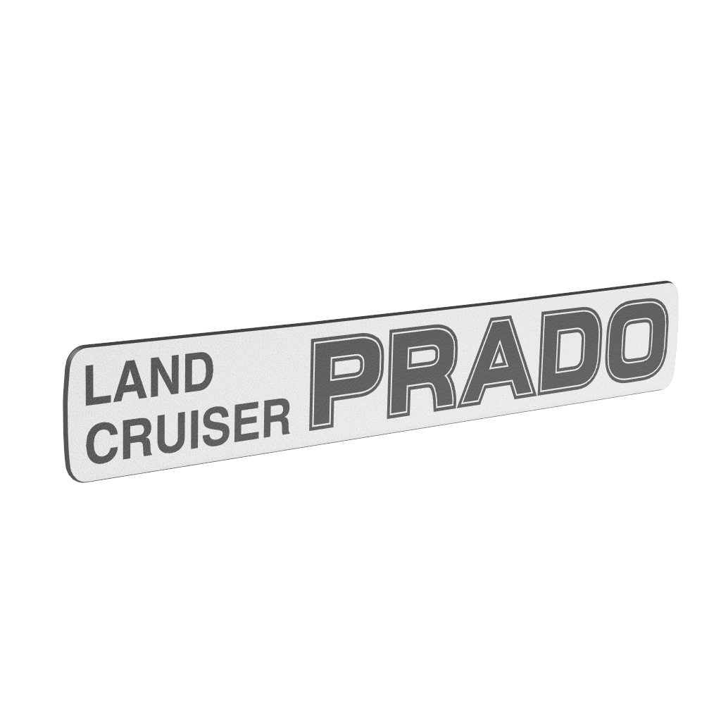 Tailgate Handle Badge for Toyota LandCruiser Prado 90 Series (1996-2002)