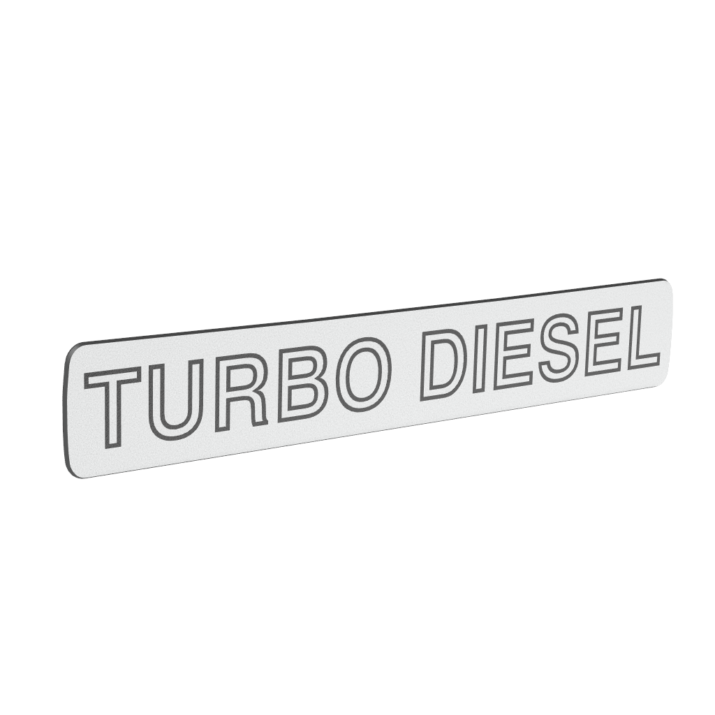 Tailgate Handle Badge for Toyota LandCruiser Prado 90 Series (1996-2002)