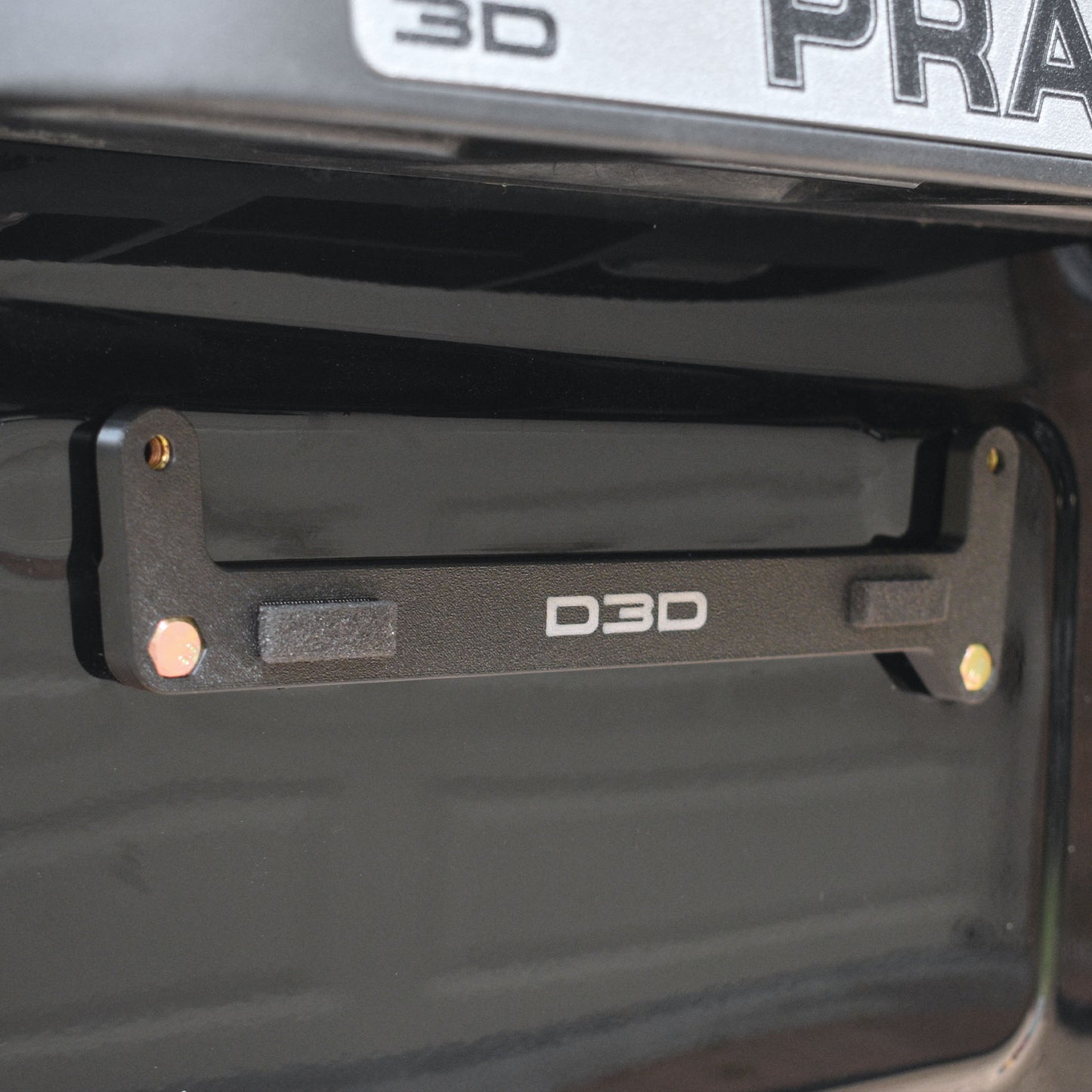 Stealth License Plate Bracket Kit for Toyota LandCruiser Prado 90 Series (1996-2002)