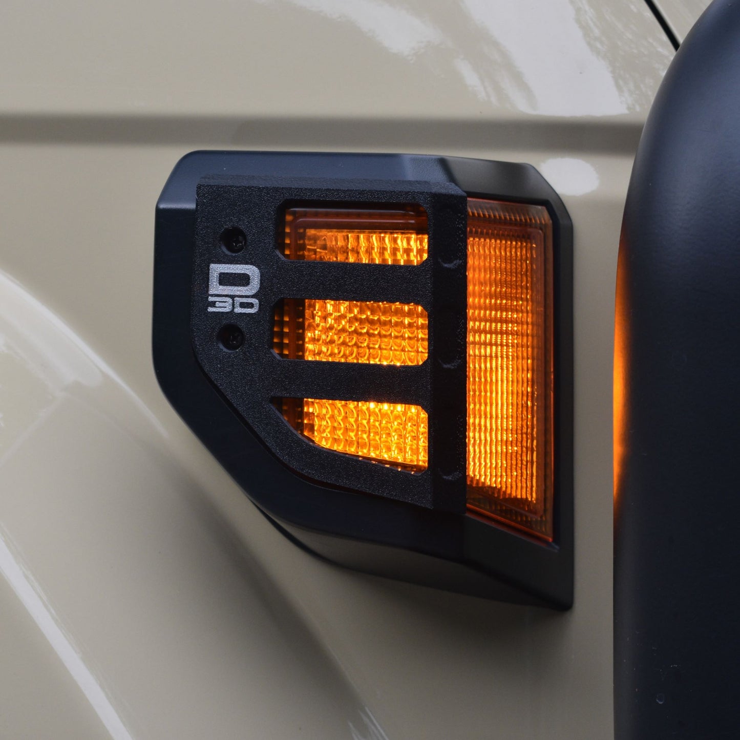 D3D Front Indicator Guards for Toyota LandCruiser 70 Series (Facelift, 2023 onwards)