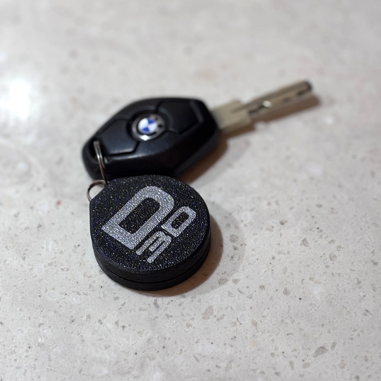 BMW Wheel AirTag Keychain Attachment