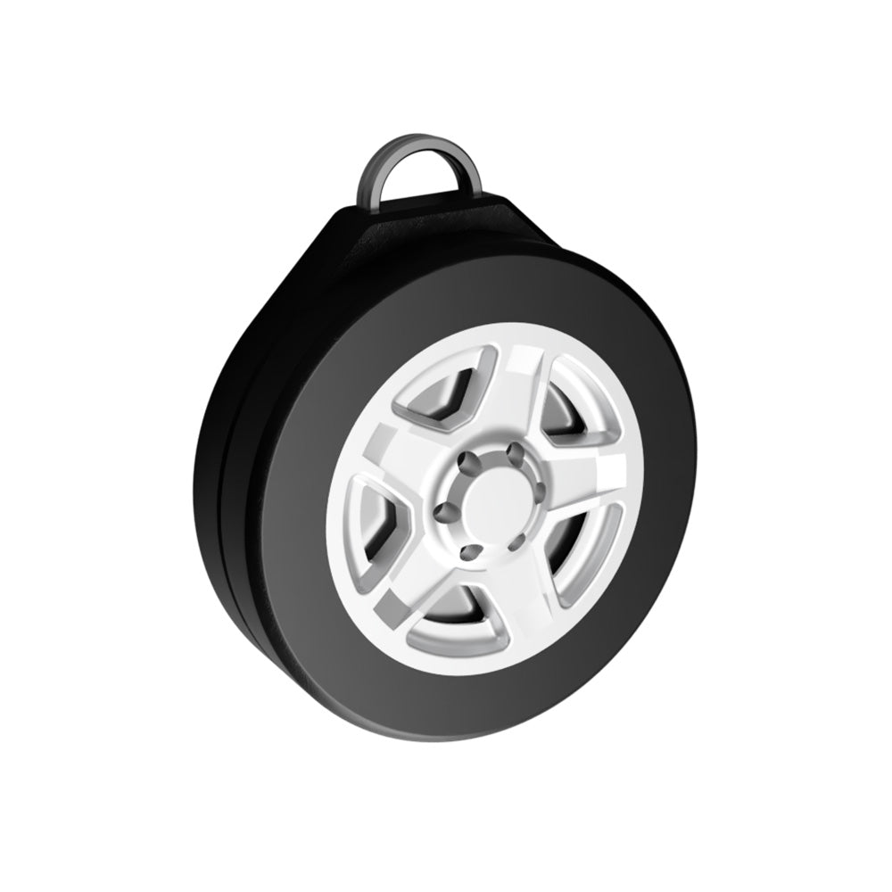Toyota LandCruiser Wheel AirTag Keychain Attachment