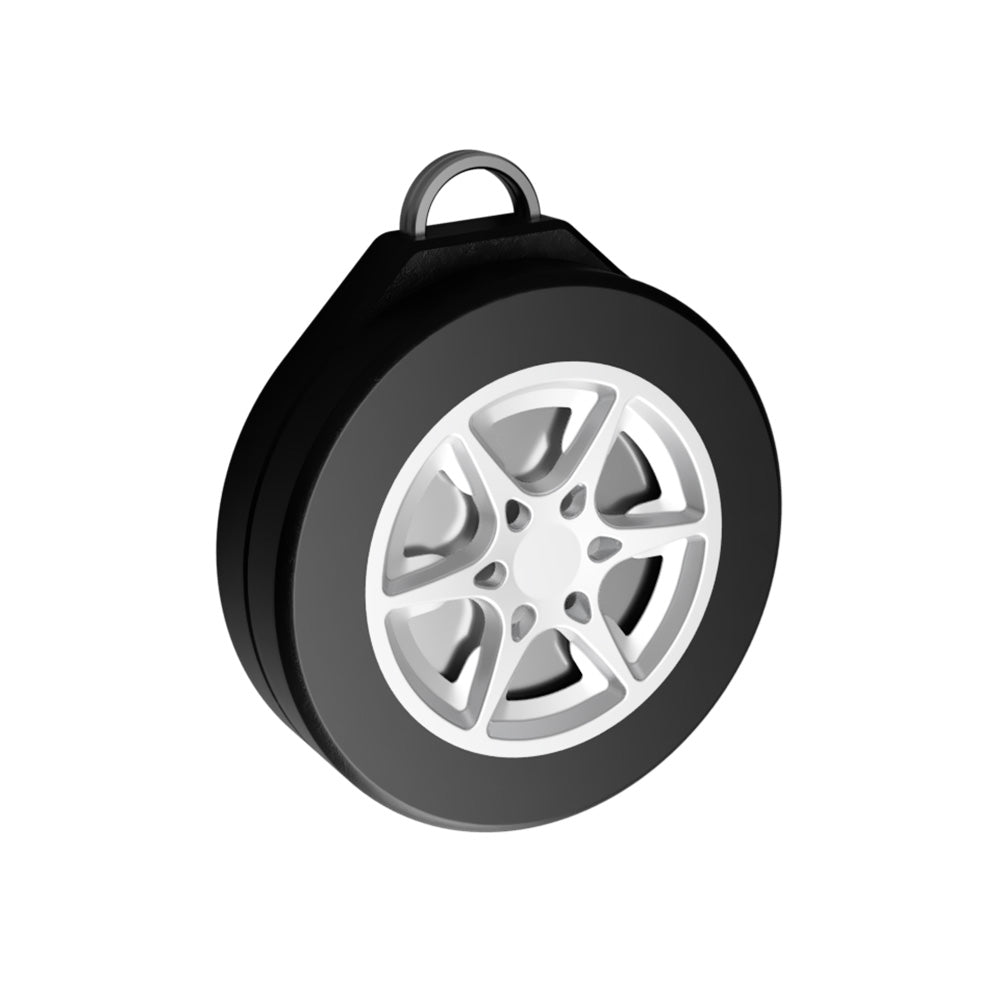 Toyota LandCruiser Wheel AirTag Keychain Attachment