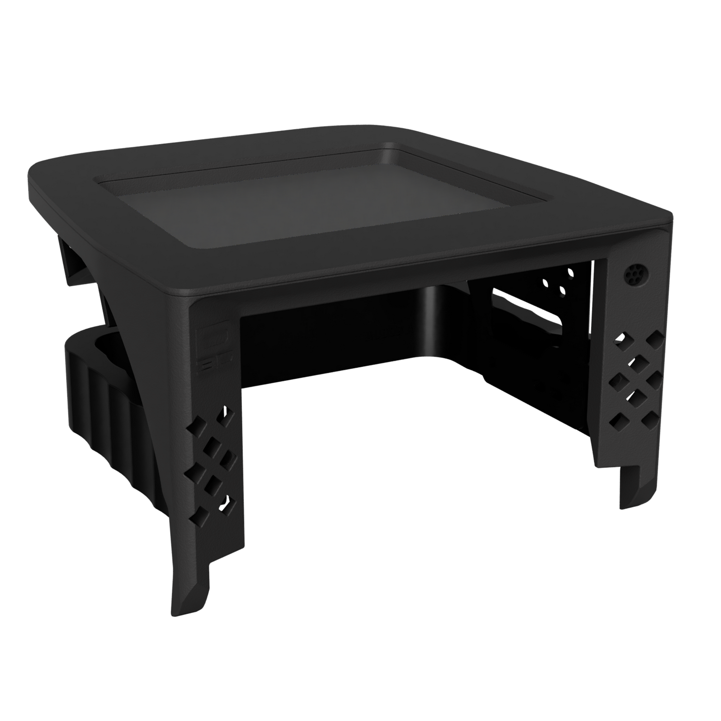 High Mount Double DIN Head Unit Kit for Subaru Forester SF (1997-2002, 1st Gen)