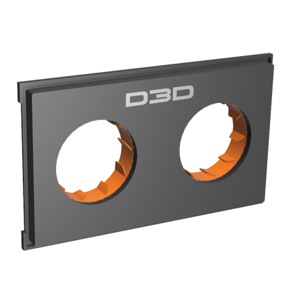 Double DIN Void Insert for Subaru Forester SF (1997-2002, 1st Gen)