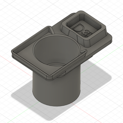 Proper Cupholder Insert for Subaru Forester SF (1997-2002)