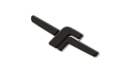 Subaru Forester 'F Badge' JDM Style Rear Badge for Forester SF (1997-2002, 1st Gen)