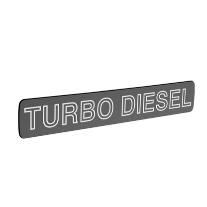 Tailgate Handle Badge for Toyota LandCruiser Prado 90 Series (1996-2002)