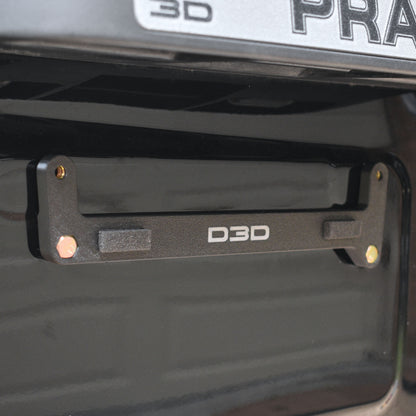 Stealth License Plate Bracket Kit for Toyota LandCruiser Prado 90 Series (1996-2002)