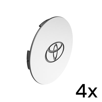 Kimberley Wheel Centre Cap Badges for Toyota LandCruiser Prado 90 Series (1996-2002)