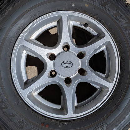 Kimberley Wheel Centre Cap Badges for Toyota LandCruiser Prado 90 Series (1996-2002)
