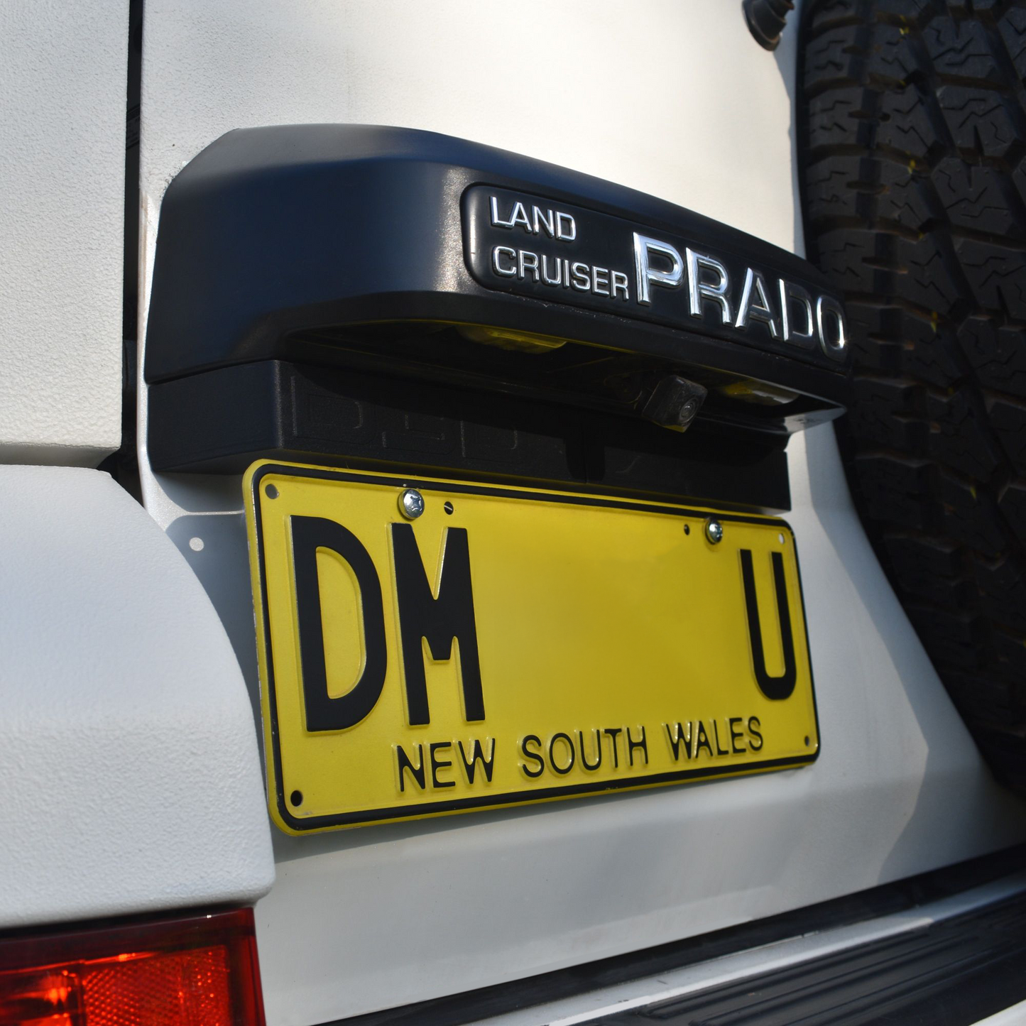 Stealth License Plate Bracket Kit for Toyota LandCruiser Prado 120 Series (2002-2009)