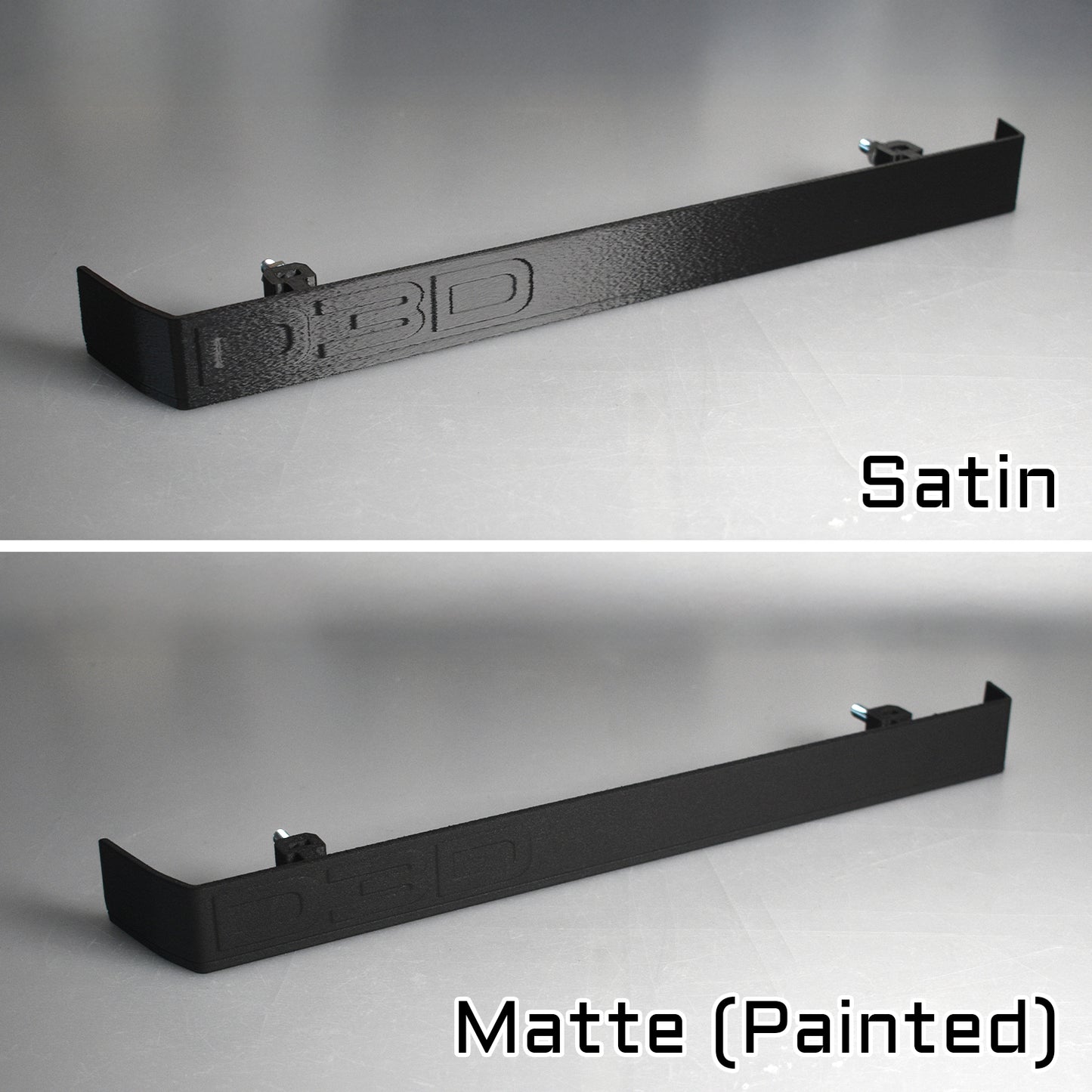 Stealth License Plate Bracket Kit for Toyota LandCruiser Prado 120 Series (2002-2009)
