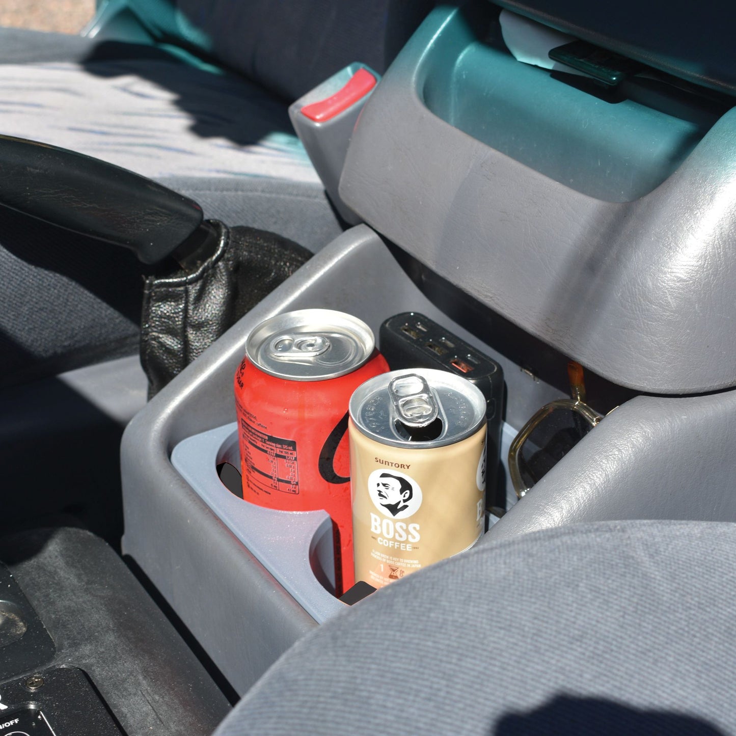 Proper Cupholder Insert for Toyota LandCruiser Prado 90 Series (1996-2002)
