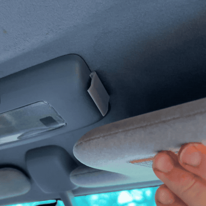 Sunvisor Unfloppification Clips for Toyota LandCruiser Prado 90 Series (1996-2002)