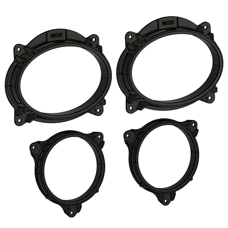 COMING SOON: Door Speaker Upgrade Adaptor Kit for Toyota LandCruiser Prado 120 Series (2002-2009)