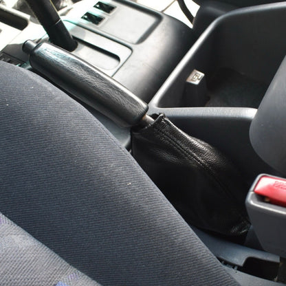 Leather Handbrake Boot Dust Cover for Toyota LandCruiser Prado 90 Series (1996-2002)